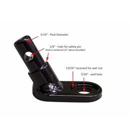 Bicycle Trailer Hitch For Solvit Houndabout Lucky Dog And More