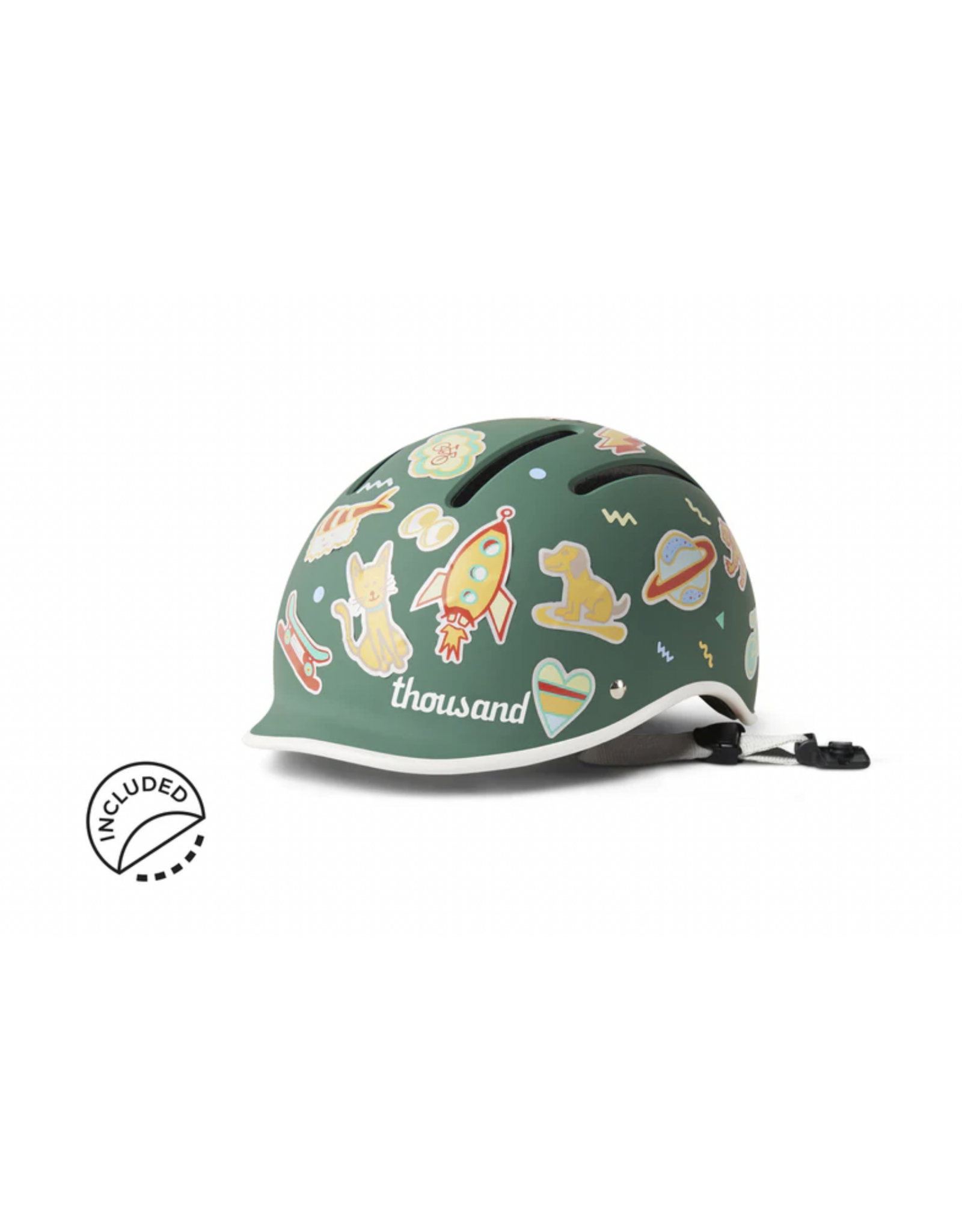 THOUSAND THOUSAND JR. HELMET - US going green