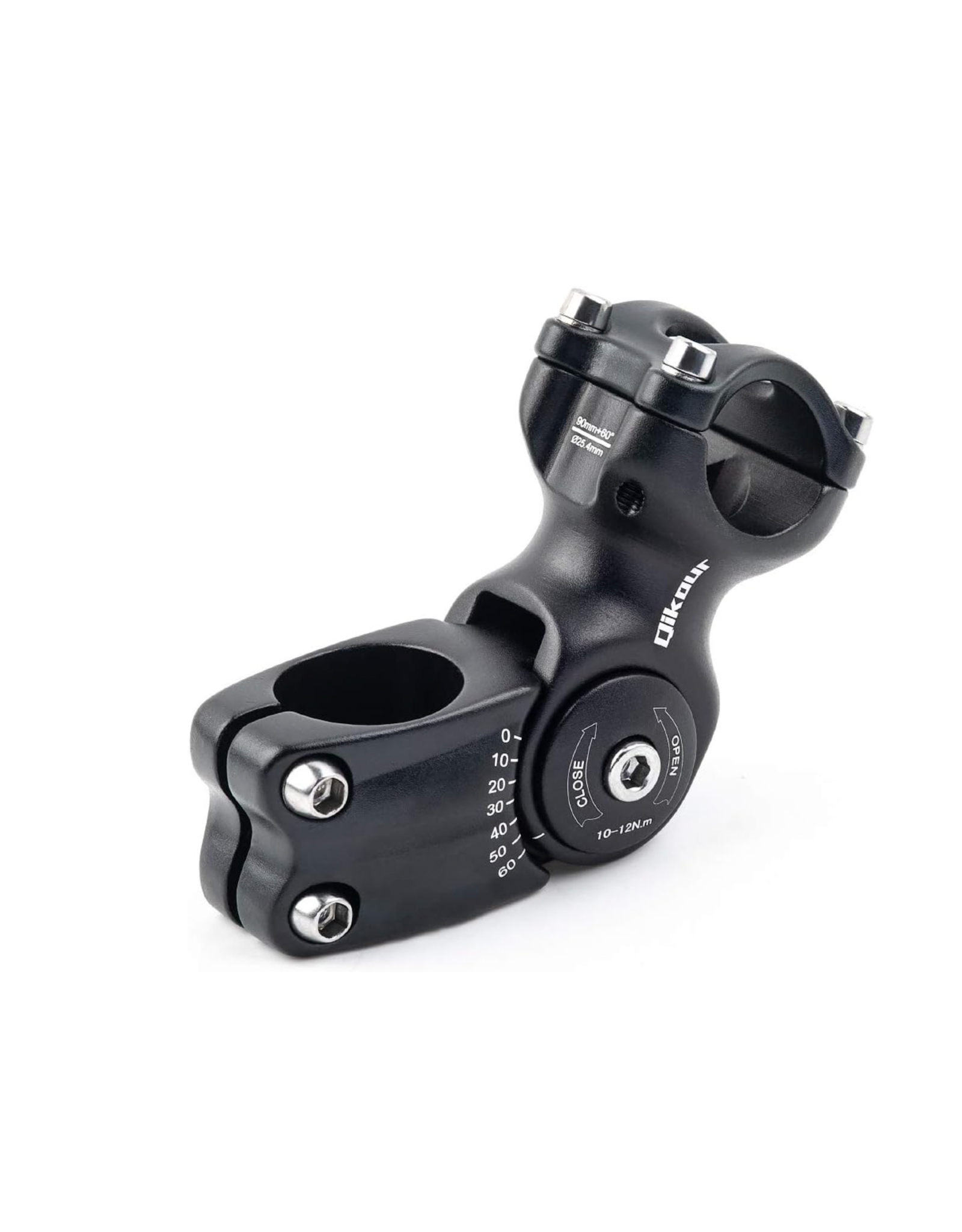 West Biking West Biking  Bike Stem  Adjustable 31.8mm 25.4mm 120mm Adjustable 0-60