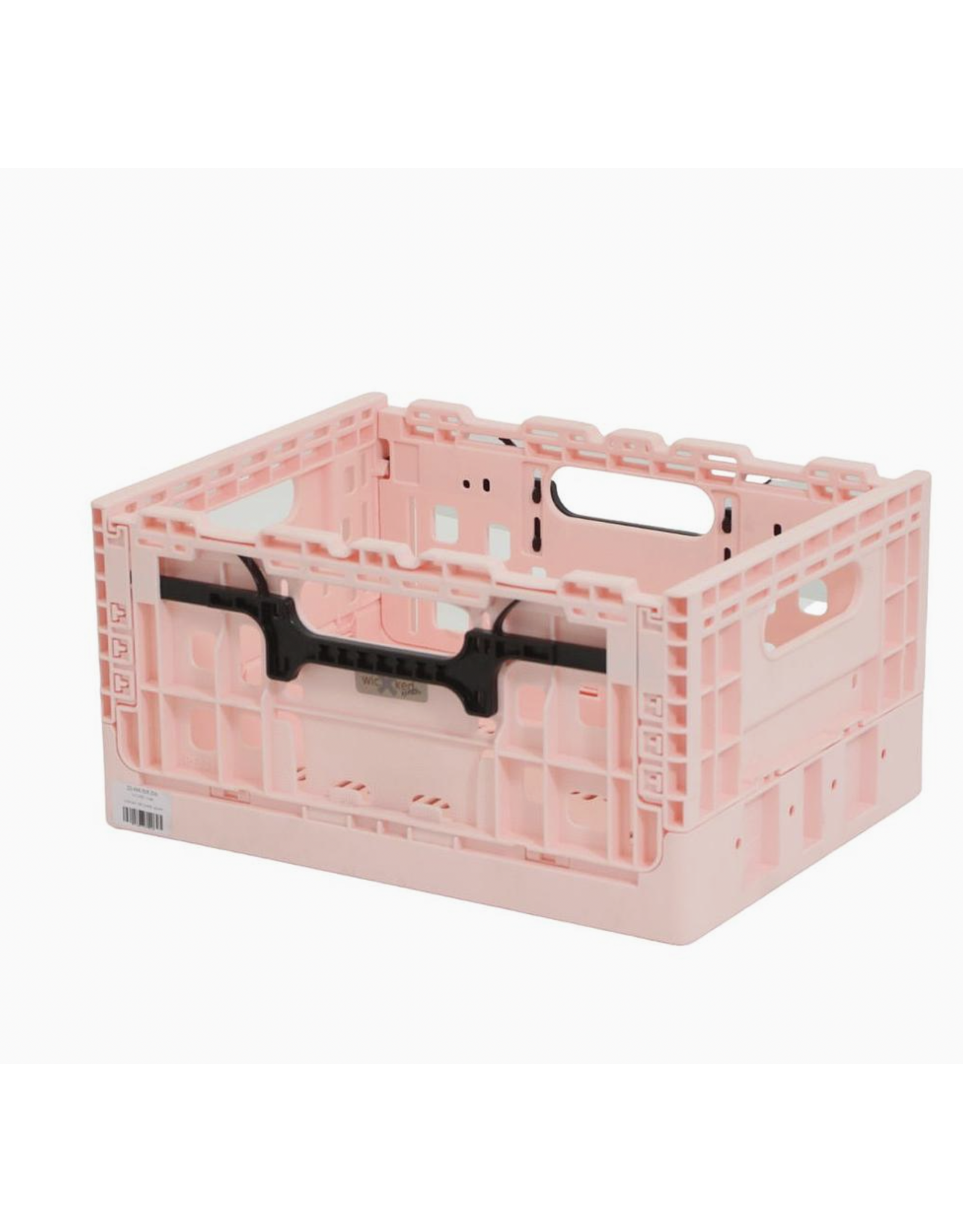Recycled Plastic Bicycle Basket - 16L - Pink