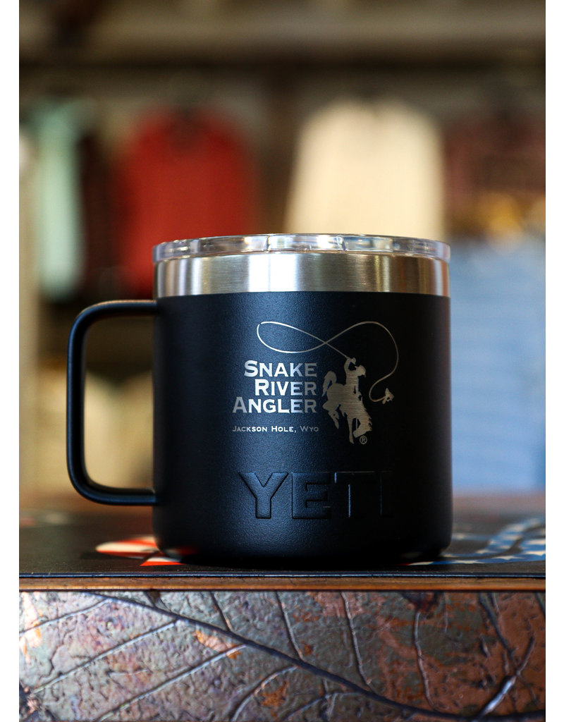 Yeti Rambler 14 oz Mug Logo - Snake River Angler