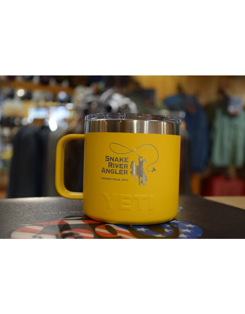 Yeti Company Logo Rambler 14 oz Mug