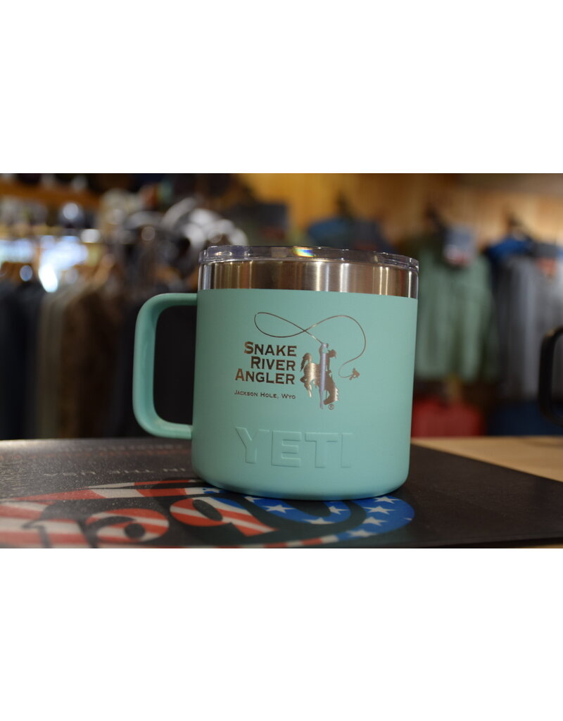 Yeti Company Logo Rambler 14 oz Mug