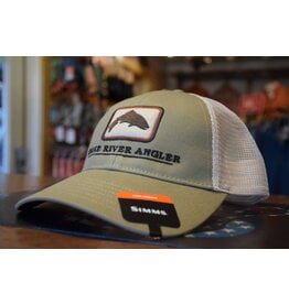 Simms x Snake River Angler Trout Trucker Hat Tan