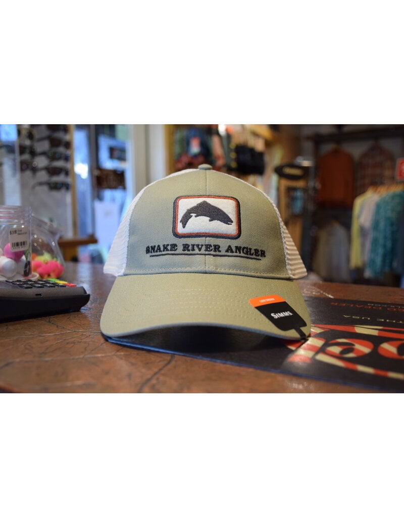 Simms x Snake River Angler Trout Trucker Hat Tan