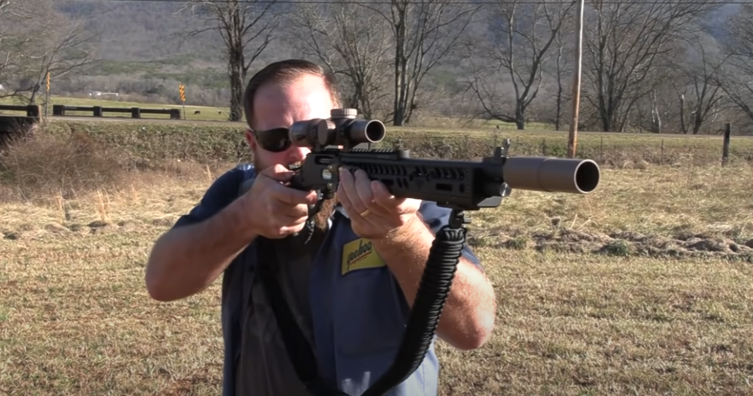SME Muzzle Device "Odd but Not Deafening" - Pat RMG