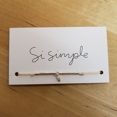 Si Simple Bracelet - Feather