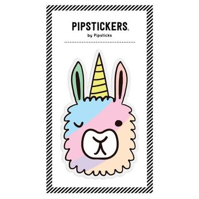 Pipstickers Autocollant- Lama "puffy" géant