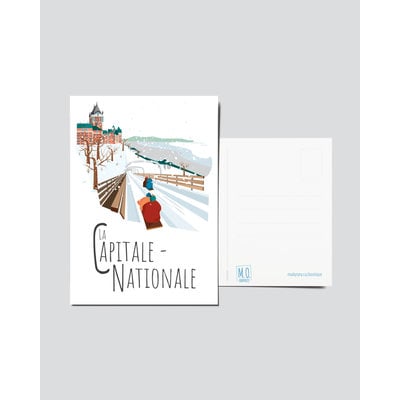 M.O. Graphiste Carte postale - La Capitale-Nationale