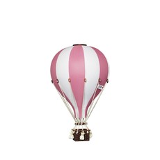 Super Balloon Montgolfière décorative - Framboise et crème
