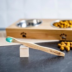 OLA Bamboo Brosse à dent pour animaux