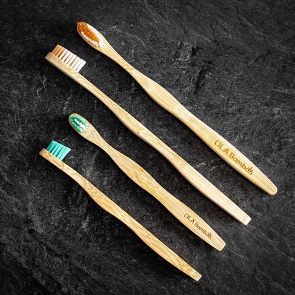 OLA Bamboo Brosse à dent pour animaux