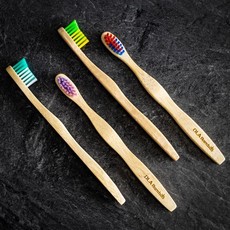 OLA Bamboo Brosse à  dents en bambou pour enfants