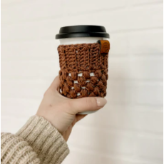 With Love J Le coffee cozy puffy