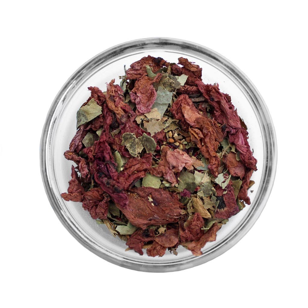 FloralTea Boîte de tisane en vrac Chai Hibiscus – Hypertension & Immunité