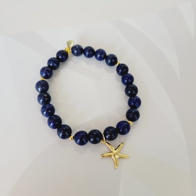 Namasty Bracelet - Étoile de mer (bleu)