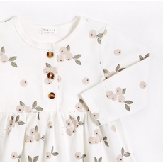 Petit Lem Ensemble robe en jersey à imprimés de groseilles pour bébé