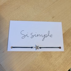 Si Simple Bracelet Étoile - Sarcelle
