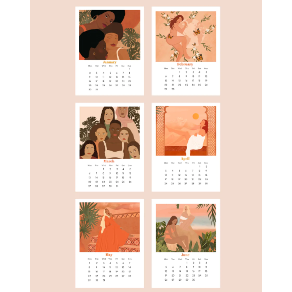 It's Funny Howww Calendrier 2023 - Féministe
