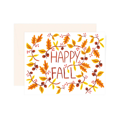 Paige & Willow Carte - Happy fall