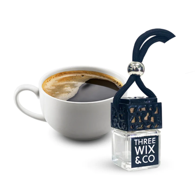 Three Wix & Co. Diffuseur pour voiture - Café Noisette