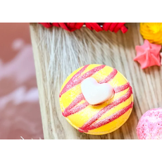 Savonnerie Bon Bain Bombe de bain - Mini donut Limonade rose