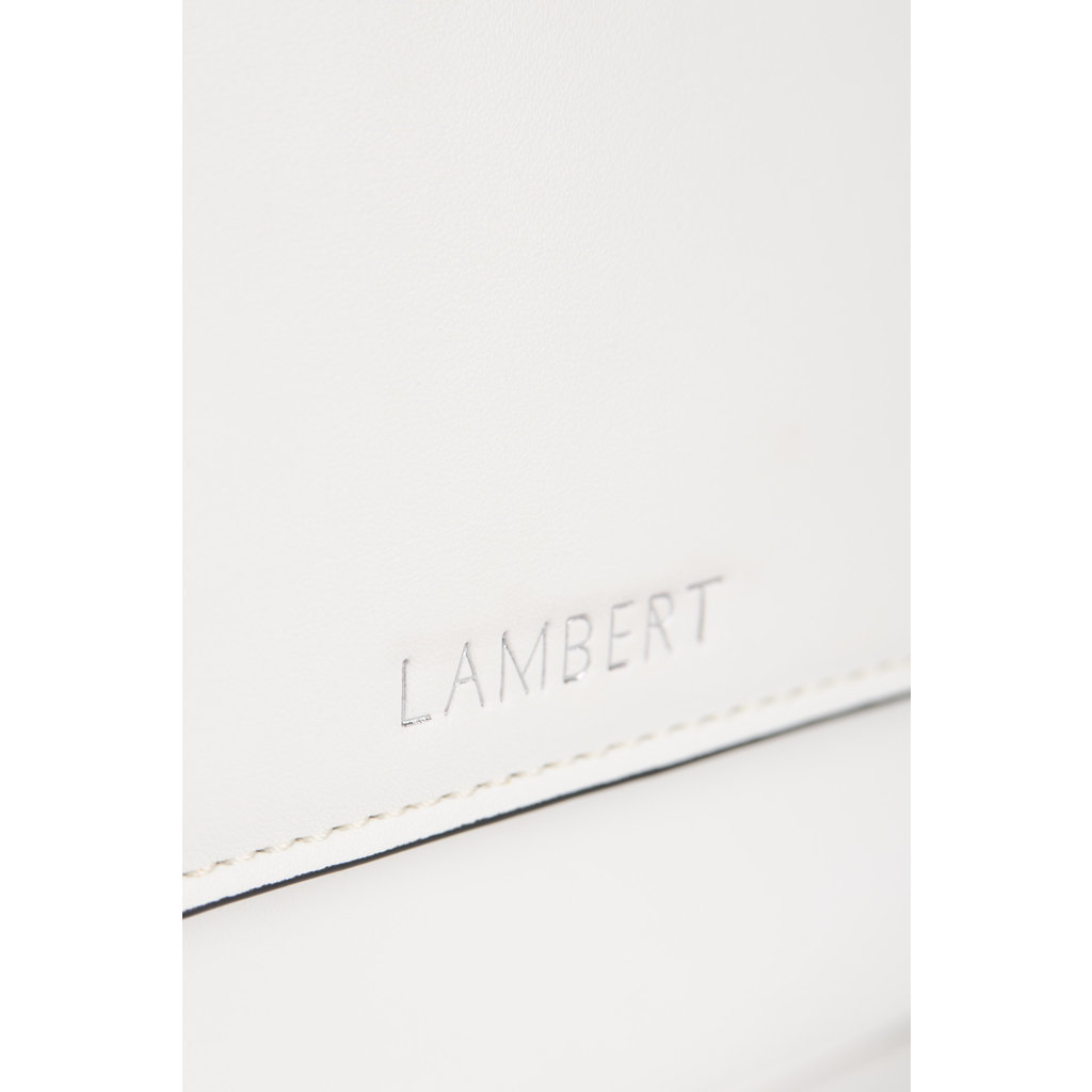Lambert SAM - Sac à bandoulière chic en cuir vegan Pearl