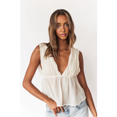 Dailystory clothing Camisole Olivia - Crème