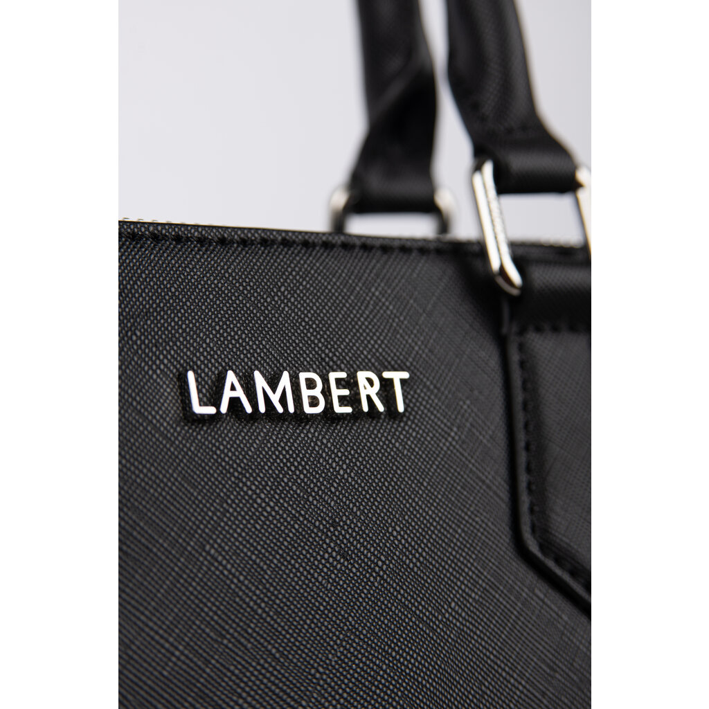 Lambert GIGI - Sac à main 2-en-1 en cuir vegan Noir