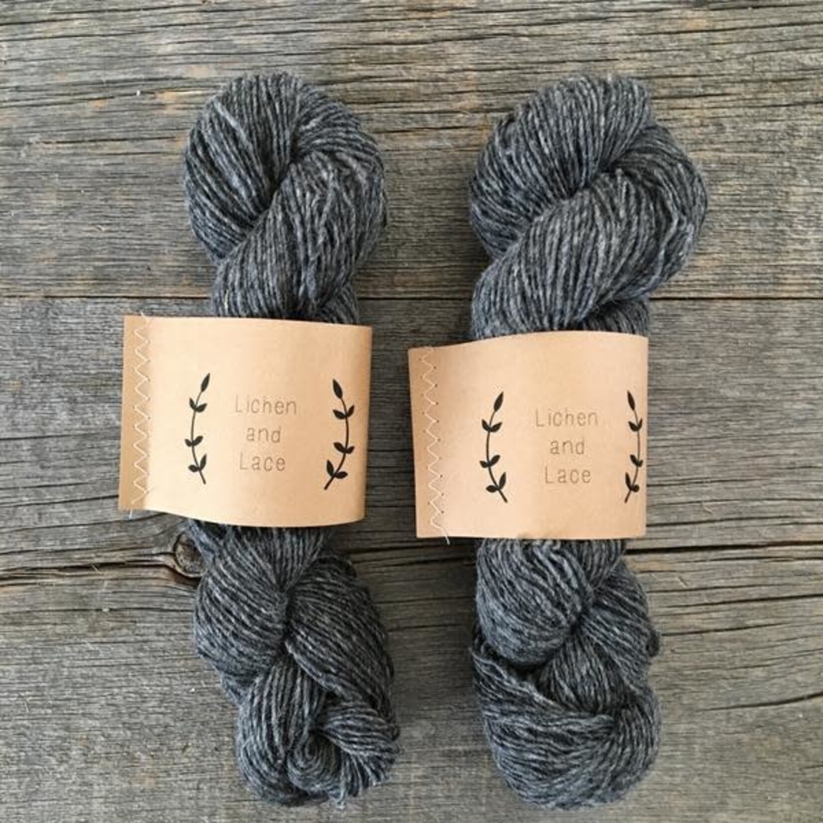 Lichen and Lace LL Rustic Heather Sport - Ash