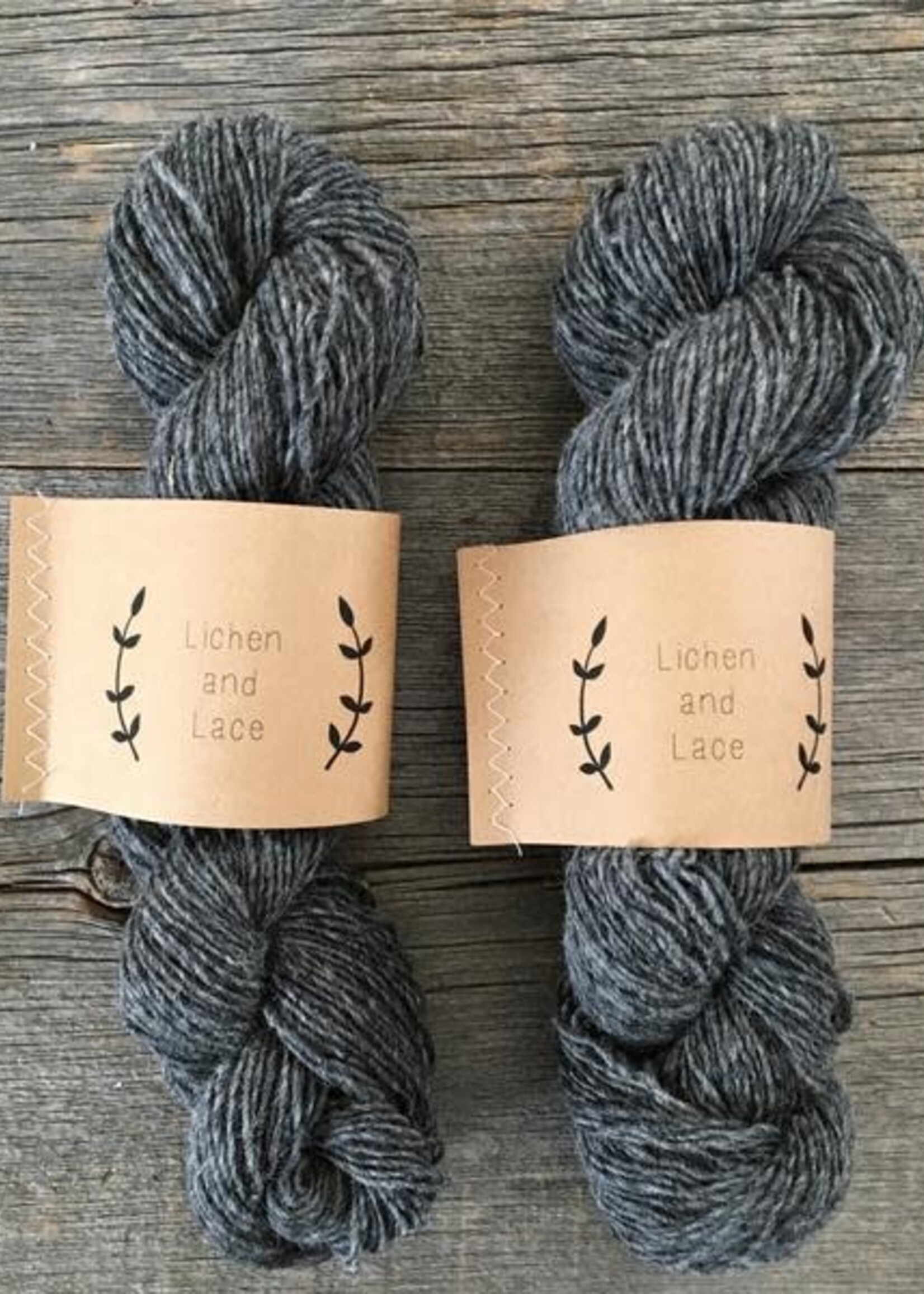 Lichen and Lace LL Rustic Heather Sport - Ash