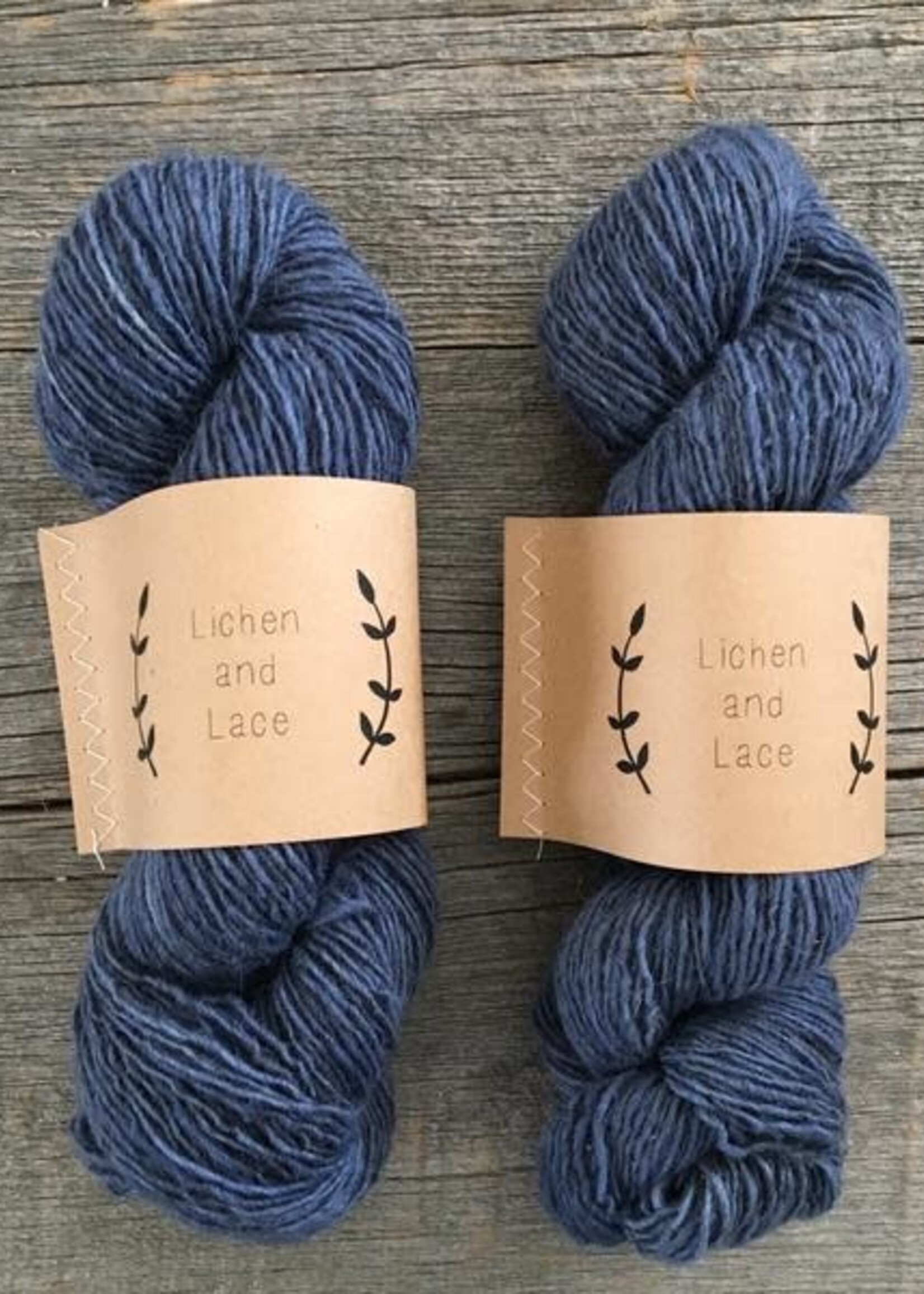 Lichen and Lace LL Rustic Heather Sport - Lake