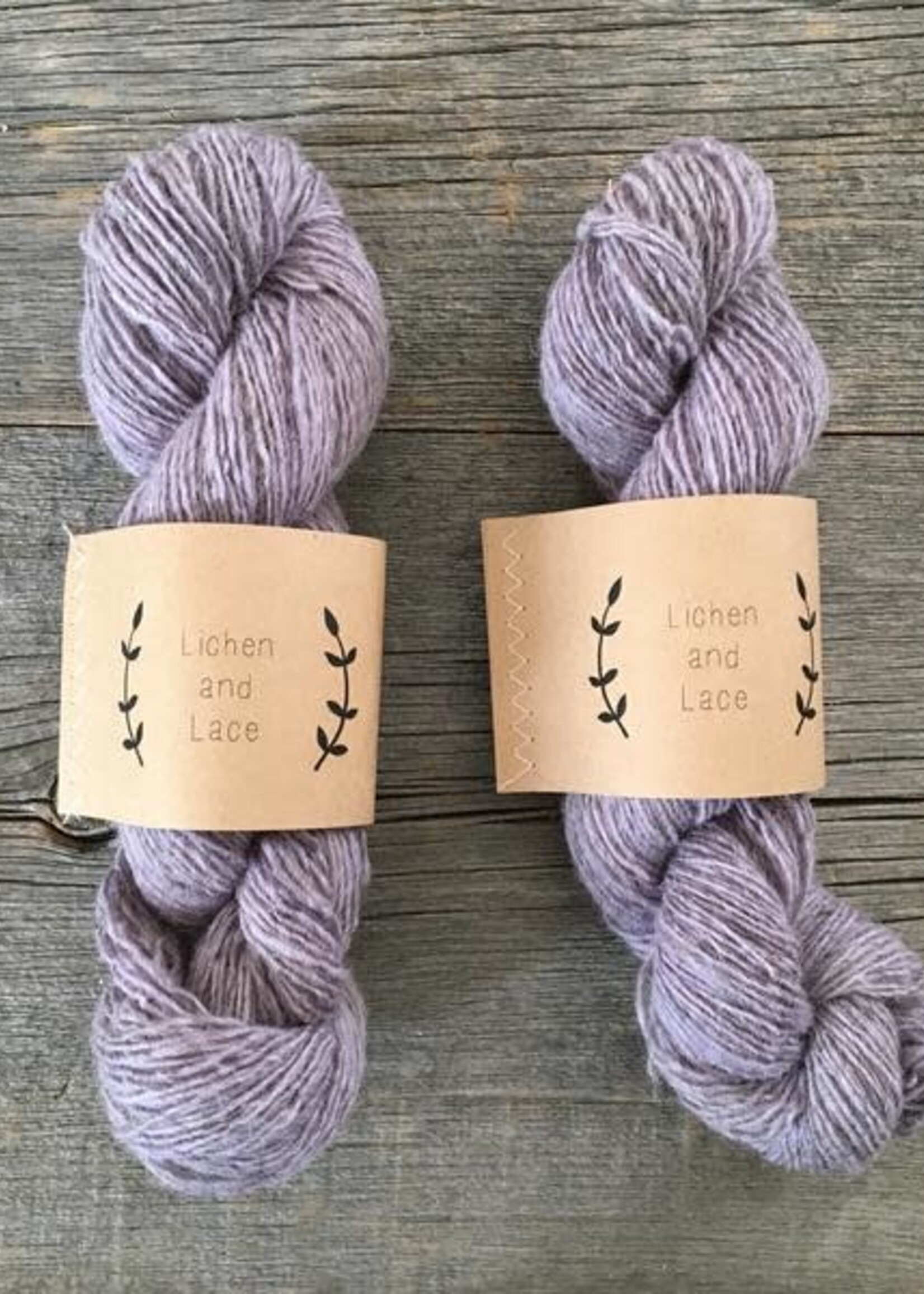 Lichen and Lace LL Rustic Heather Sport - Lavender