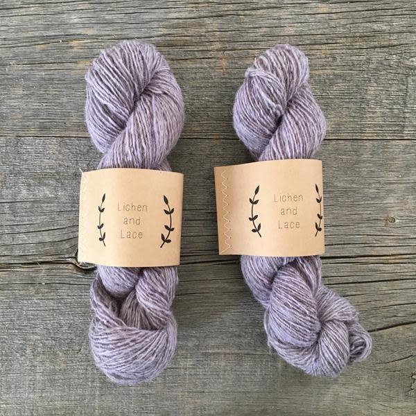 Lichen and Lace LL Rustic Heather Sport - Lavender