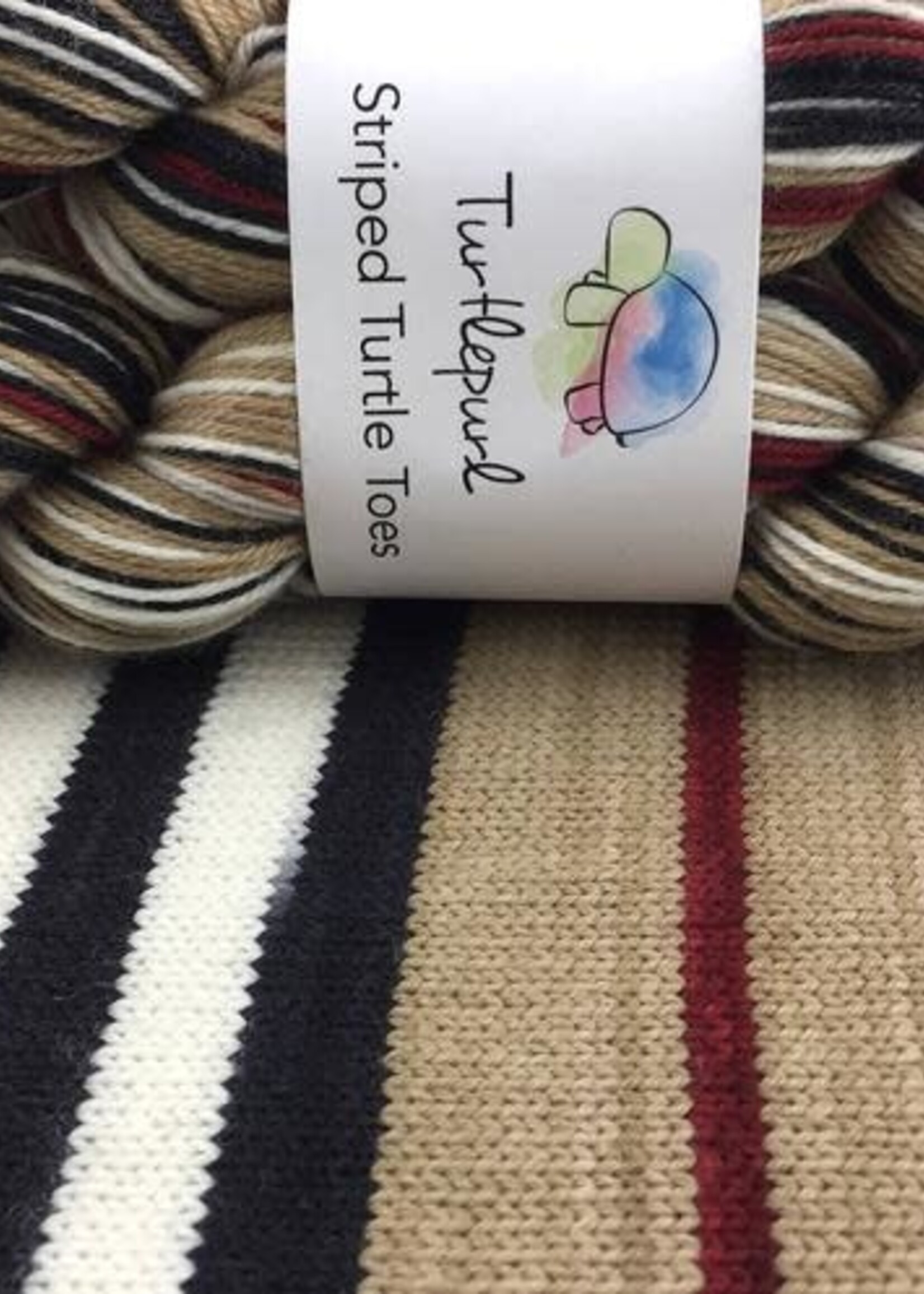 Turtle Purl Turtle Purl Self Striping Yarn - Trenchcoat