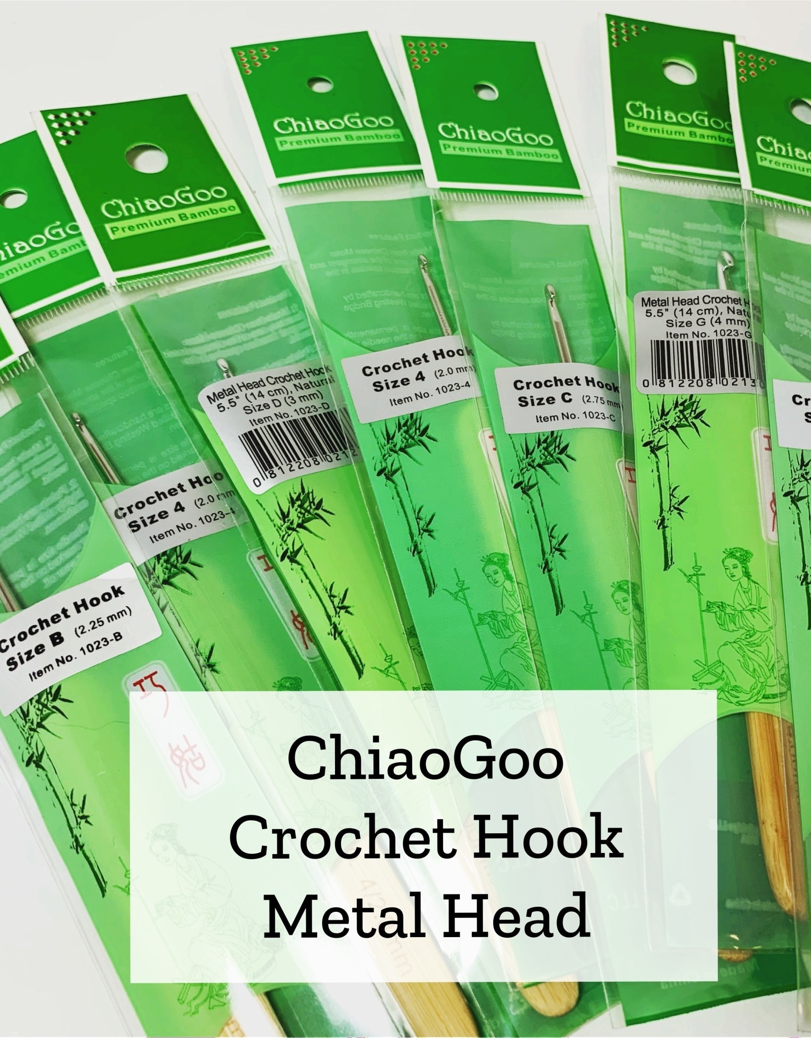 ChiaoGoo Metal Head Crochet - 6 mm