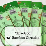 ChiaoGoo Bamboo Circular 32" 4.5mm