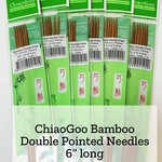 ChiaoGoo Bamboo DPN - 6" - 3 mm