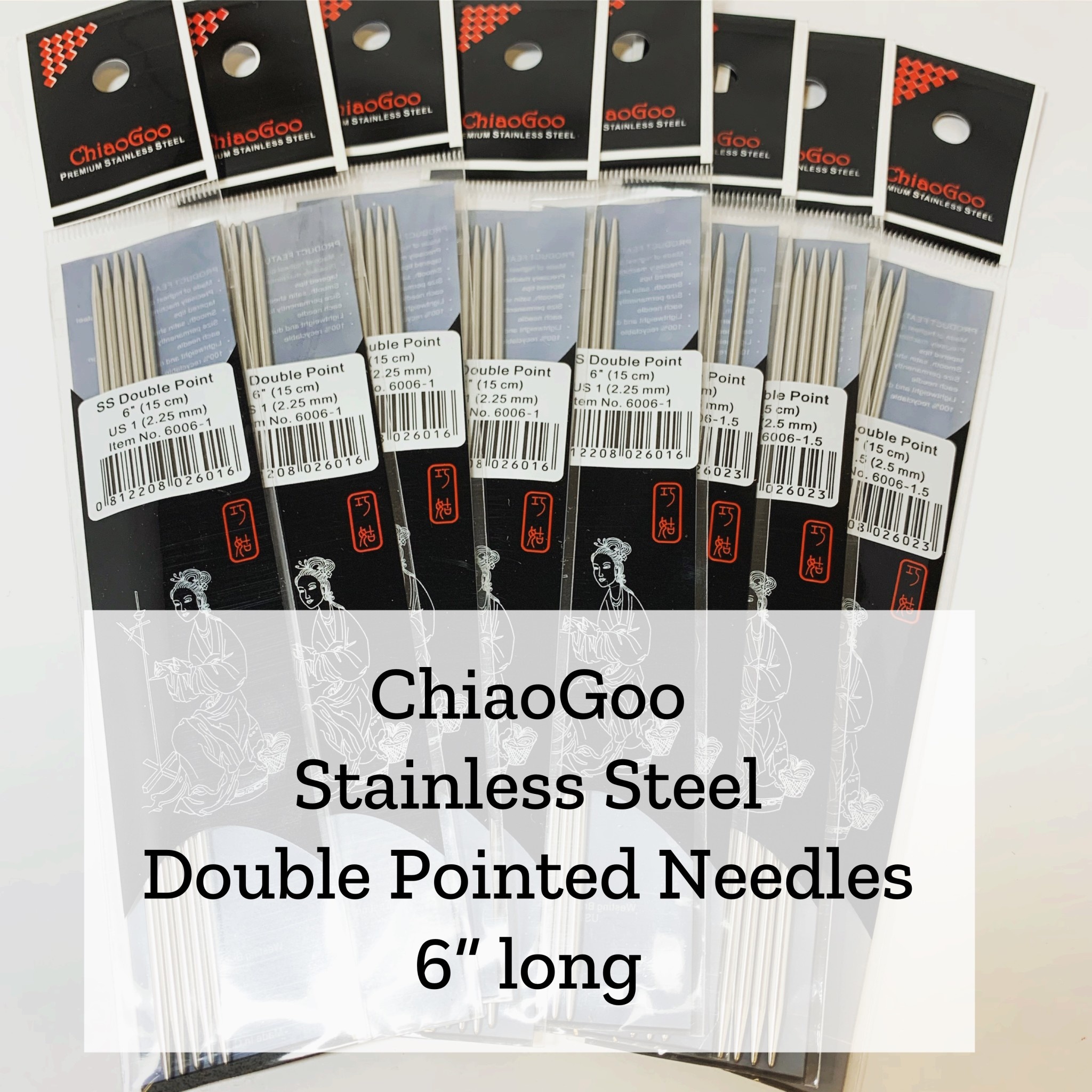 ChiaoGoo SS DPN - 6" - 4.5 mm
