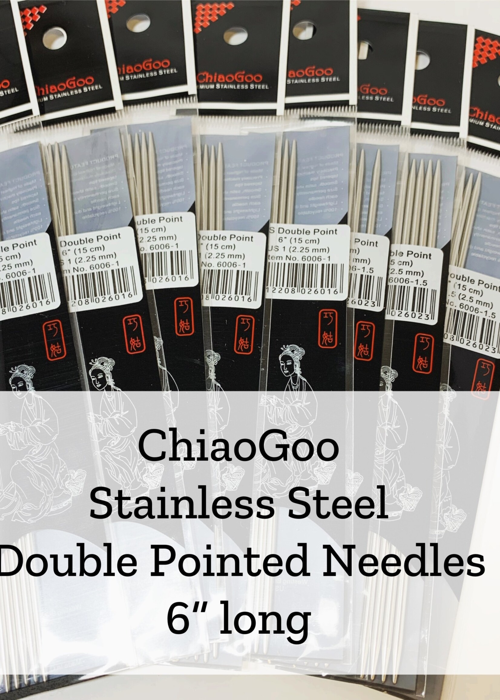 ChiaoGoo ChiaoGoo SS DPN - 6" - 6.0 mm