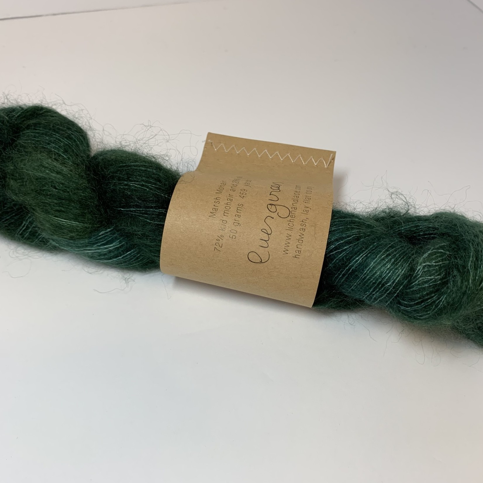 Lichen and Lace LL Marsh Mohair - Evergreen