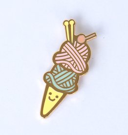 Nerd Bird Makery - Ice Cream pin
