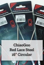 ChiaoGoo Red Lace Steel - 16" 3 mm