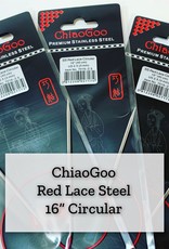 ChiaoGoo Red Lace Steel - 16" 9 mm