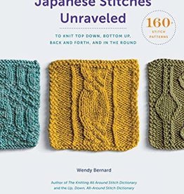 Book - Japanese Stitches Unraveled by Wendy Bernard