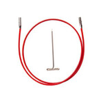 ChiaoGoo MINI ChiaoGoo Red Lace Cables - 30" Mini