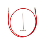 MINI ChiaoGoo Red Lace Cables - 37" Mini