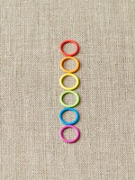 Cocoknits - Coloured Stitch Markers 9mm ORIGINAL