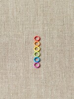Cocoknits Cocoknits - Coloured Stitch Markers 4.5 mm SMALL