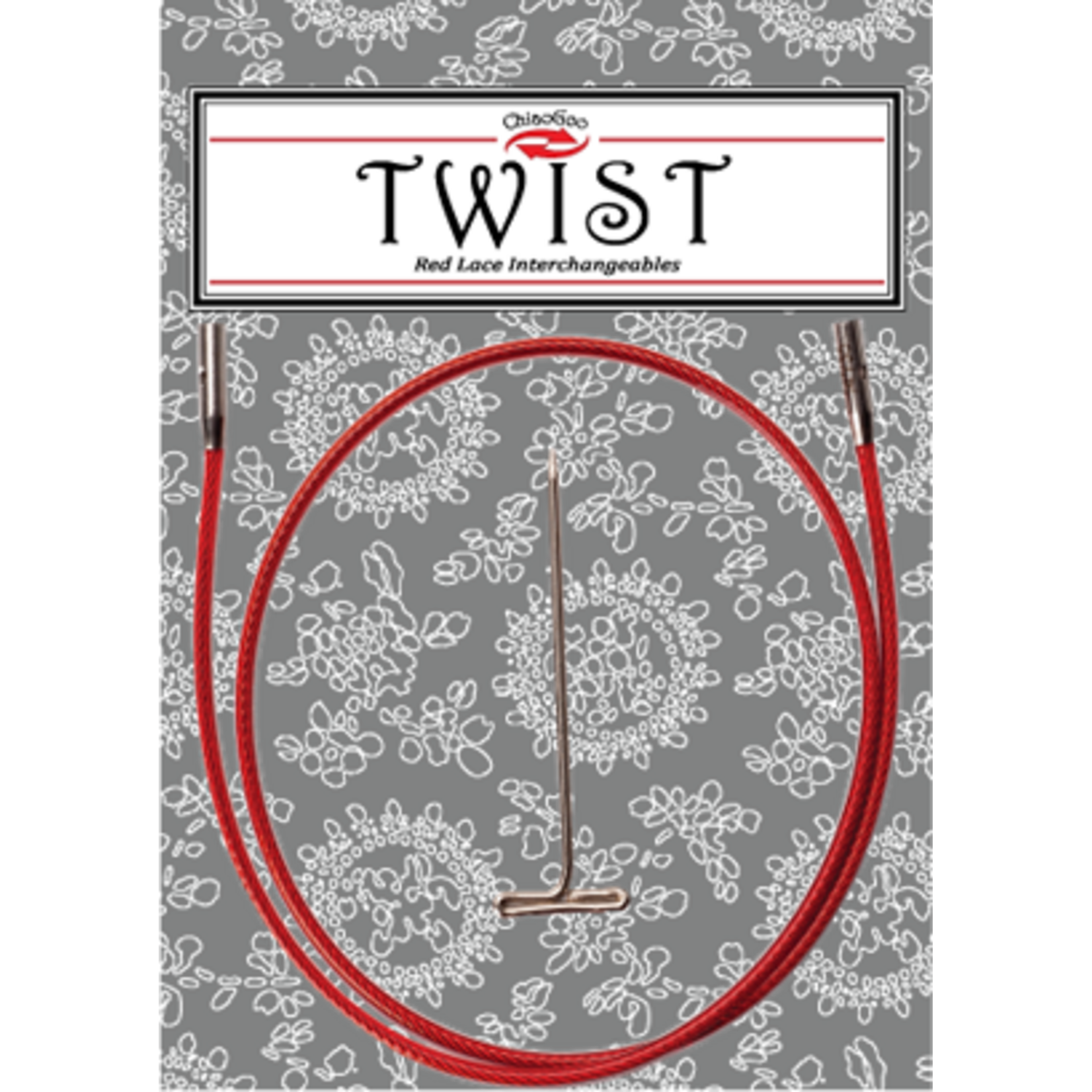 ChiaoGoo ChiaoGoo TWIST Red Lace Cables - 14" Small